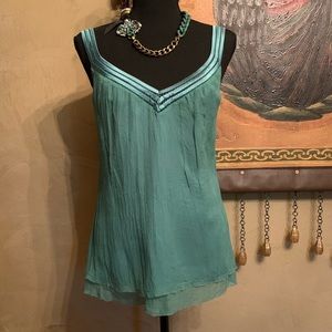 Silk top by Gianni Bini